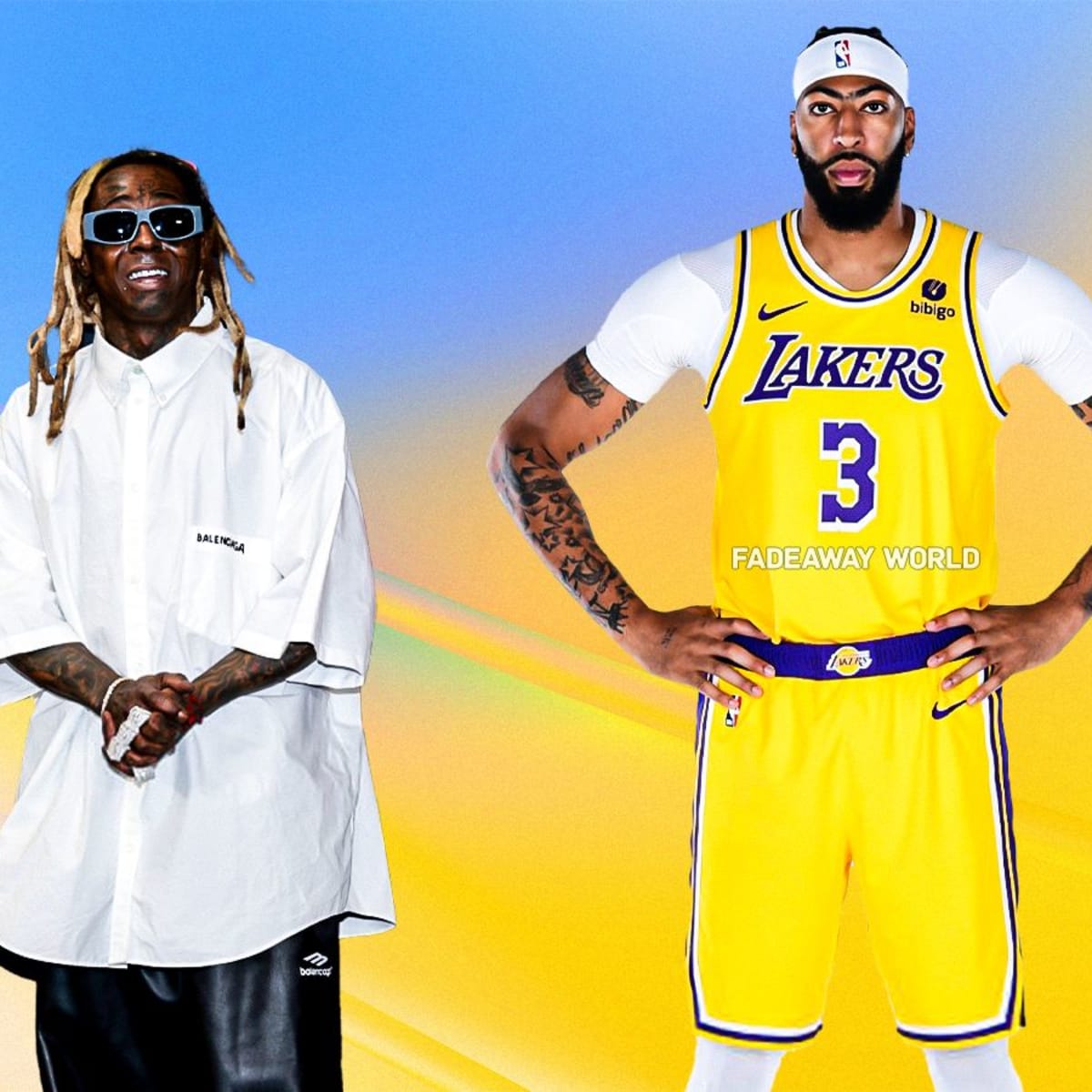 Lil Wayne was angry and criticized the Lakers just because of a small action by Anthony Davis